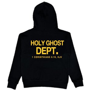 "Holy Ghost Dept" Black Hoodie