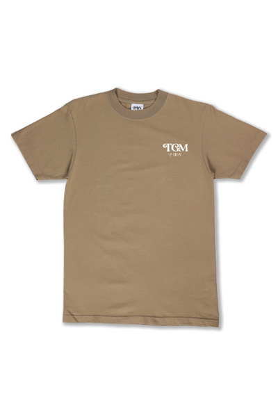 TGM Heavyweight Tan Oversized Tee