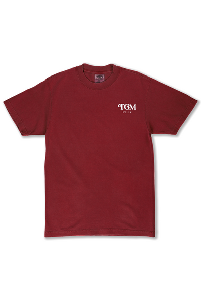 TGM Heavyweight Red Oversized Tee