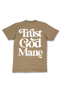 TGM Heavyweight Tan Oversized Tee