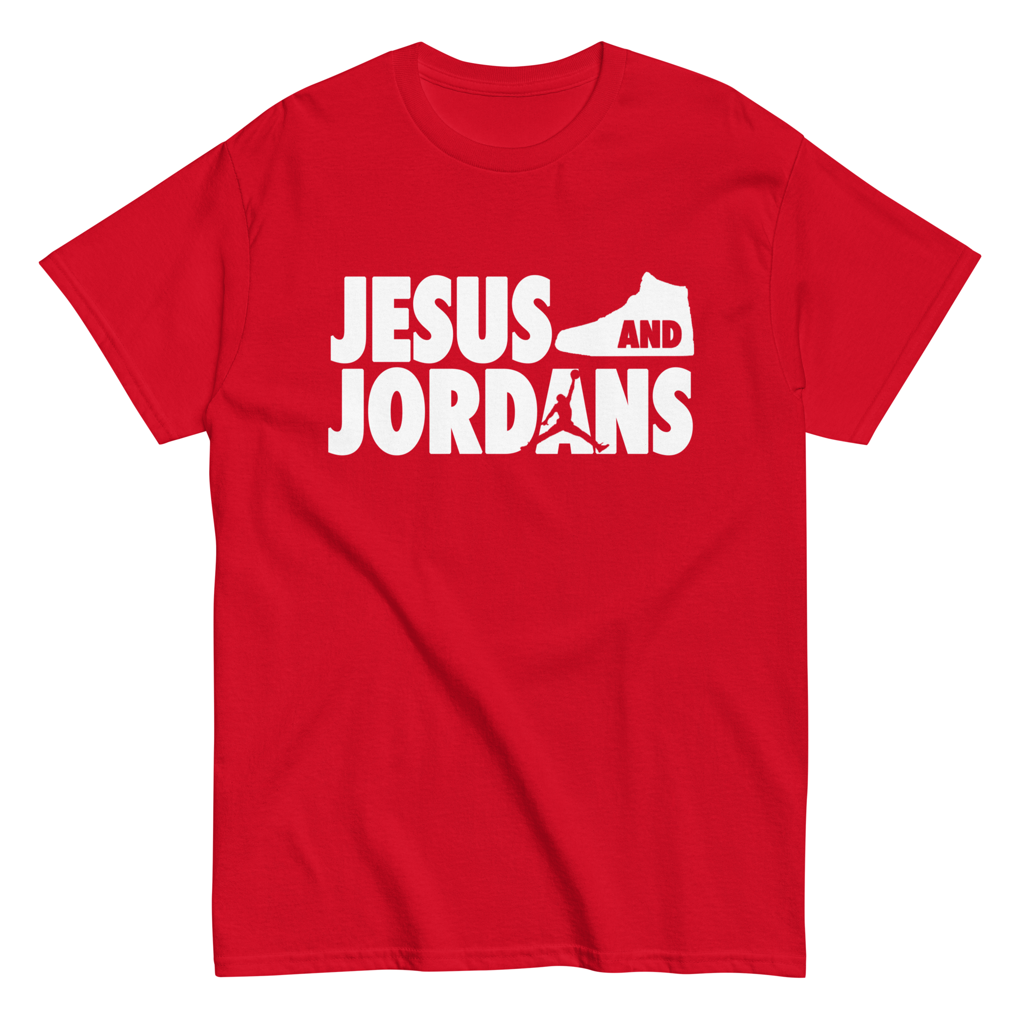 JESUS AND JORDANS TEE